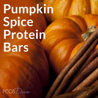 PCOS pumpkin spice bars