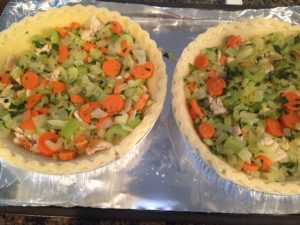 veggies in pie