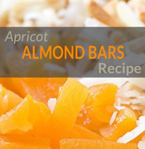 PCOS Diva Apricot Almond Bars recipe