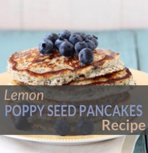 Lemon seed pancakes recipe