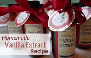 non-food holiday gift vanilla-extract-recipe