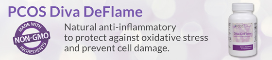 PCOS Diva DeFlame - decrease inflammation from Polycustic Ovary Syndrome