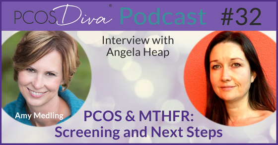 PCOS Diva podcast - Angela Heap