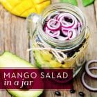 Mango–Black Bean Salad in a Jar