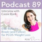 PCOS Podcast 89 - Diet Rules