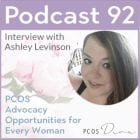 PCOS Podcast No. 92 - PCOS Advocacy