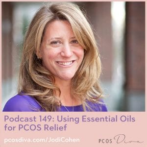 PCOS Podcast 149 - Essential Oils for PCOS Relief